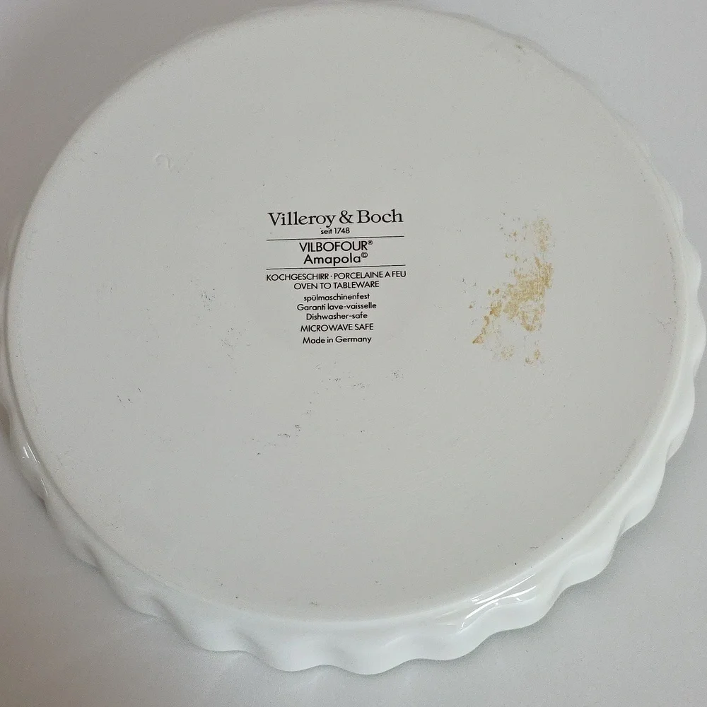 Villeroy & Boch Amapola Quiche/Pie Dish